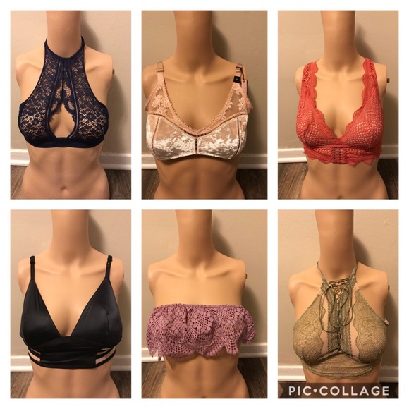 Victoria's Secret Other - NWT🧸🧸🧸6 BRALETTES BRAS VICTORIA SECRET SZ SMALL